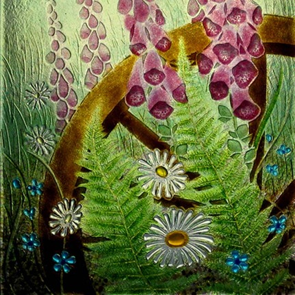 art glass screen