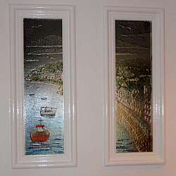 windows & screens - water art glass 