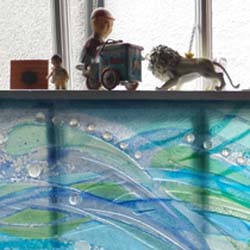 windows & screens - water art glass 