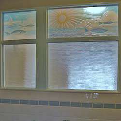 windows & screens - water art glass 